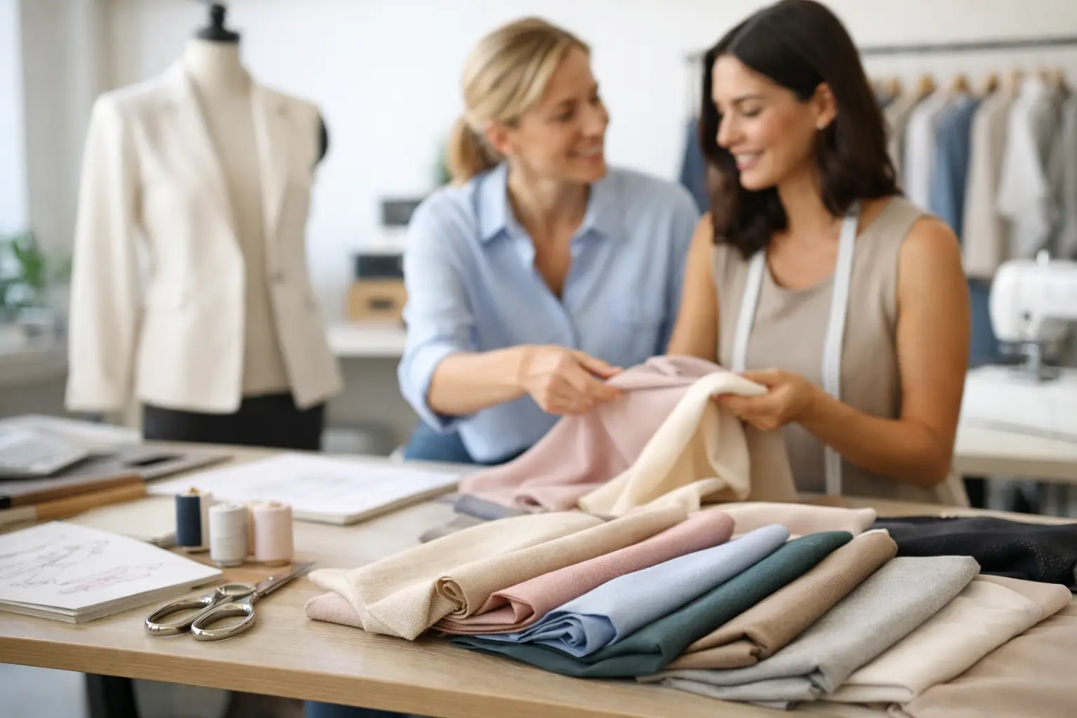 Materialkunde Stoffe für Mode richtig wählen