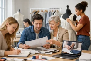 Modeproduktion Grundlagen lernen mit System