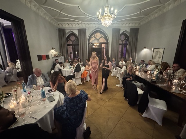 Festliche Abendveranstaltung beim Taste & Talk 2026 auf Schloss Reichenow in Brandenburg