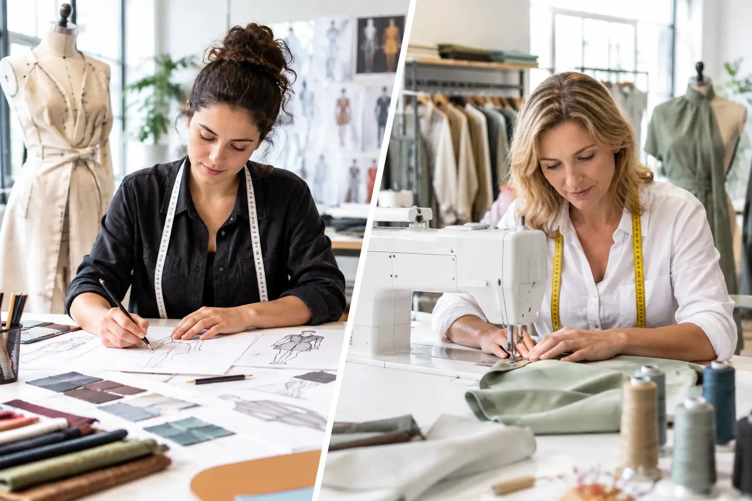 Modedesign Weiterbildung versus Umschulung